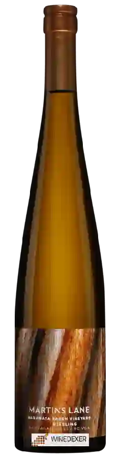 Winery Martin's Lane - Naramata Ranch Vineyard Riesling Winery Martin's Lane - Naramata Ranch Vineyard Riesling