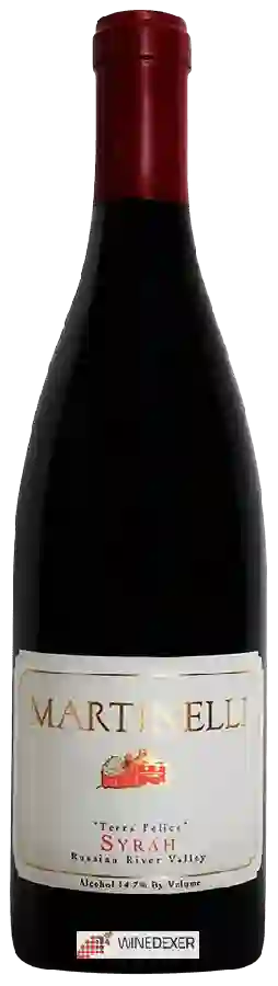 Winery Martinelli - Terra Felice Syrah Winery Martinelli - Terra Felice Syrah