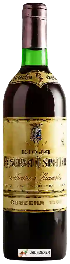 Winery Martinez Lacuesta - Rioja Reserva Especial Winery Martinez Lacuesta - Rioja Reserva Especial