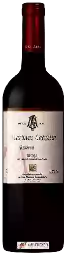 Winery Martinez Lacuesta - Rioja Reserva