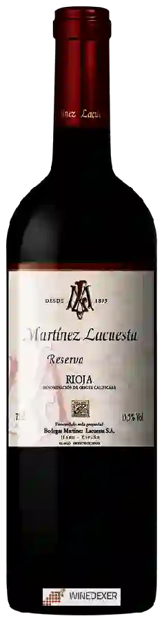 Winery Martinez Lacuesta - Rioja Reserva
