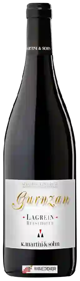 Winery K Martini & Sohn - Gurnzan Lagrein Rueslhofer Winery K Martini & Sohn - Gurnzan Lagrein Rueslhofer