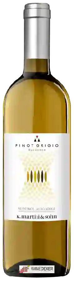 Winery K Martini & Sohn - Pinot Grigio Ruländer Winery K Martini & Sohn - Pinot Grigio Ruländer