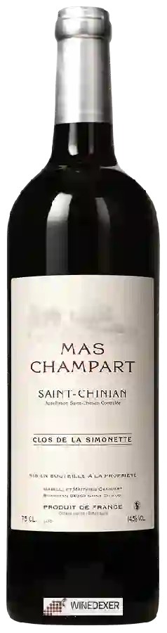 Winery Mas Champart - Clos de la Simonette Saint-Chinian