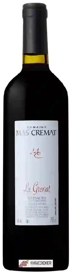 Winery Mas Cremat - Le Grenat Rivesaltes