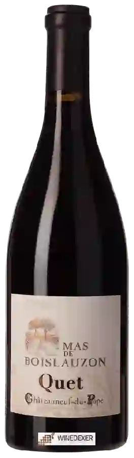 Winery Mas de Boislauzon - Cuvée du Quet Châteauneuf-du-Pape Winery Mas de Boislauzon - Cuvée du Quet Châteauneuf-du-Pape