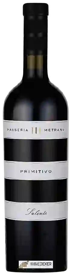Winery Masseria Metrano - Primitivo Winery Masseria Metrano - Primitivo