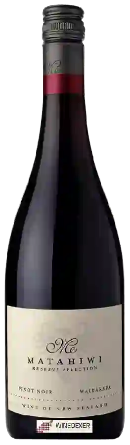 Winery Matahiwi Estate - Reserve Selection Pinot Noir Winery Matahiwi Estate - Reserve Selection Pinot Noir