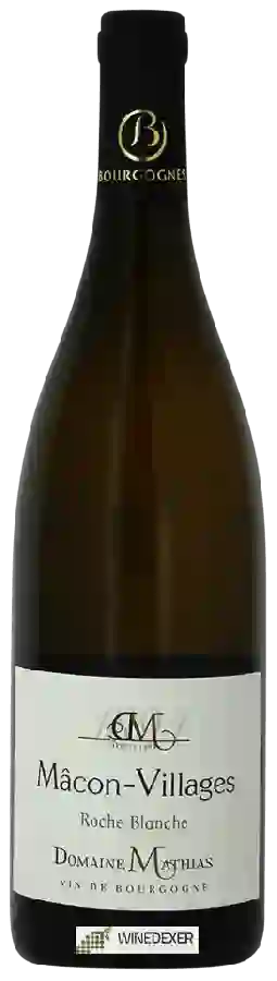Domaine Mathias - Roche Blanche Mâcon-Villages