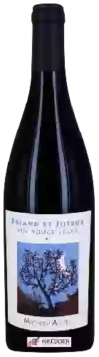 Winery Mathieu Apffel - Friand et Juteux Rouge Léger