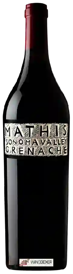 Winery Mathis - Grenache Winery Mathis - Grenache