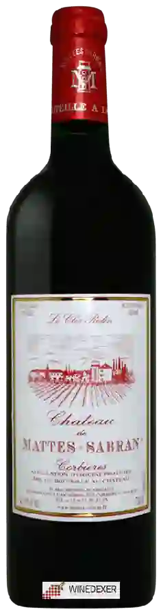 Château de Mattes-Sabran - Le Clos Redon Corbières Château de Mattes-Sabran - Le Clos Redon Corbières