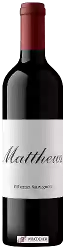 Winery Matthews - Cabernet Sauvignon