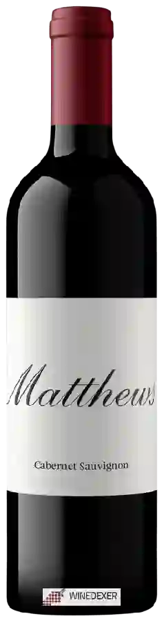 Winery Matthews - Cabernet Sauvignon