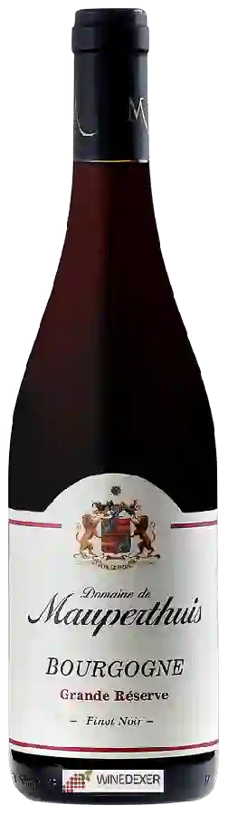 Domaine de Mauperthuis - Grande Réserve Bourgogne Pinot Noir Domaine de Mauperthuis - Grande Réserve Bourgogne Pinot Noir