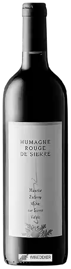 Winery Maurice Zufferey - Humagne Rouge de Sierre