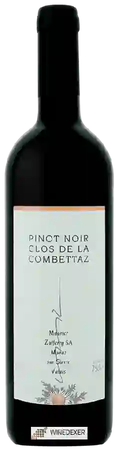 Winery Maurice Zufferey - Pinot Noir Clos de la Combettaz Winery Maurice Zufferey - Pinot Noir Clos de la Combettaz