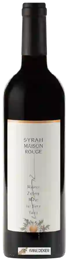 Winery Maurice Zufferey - Syrah Maison Rouge