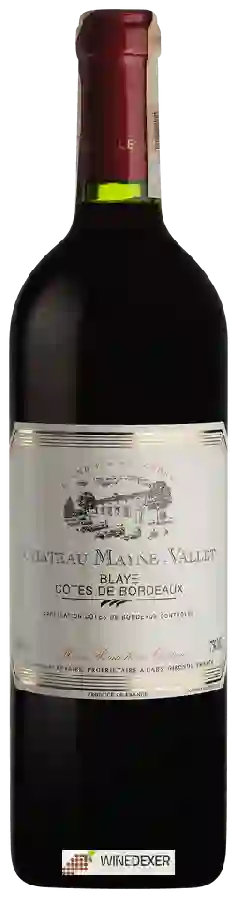 Château Mayne-Vallet - Blaye - Côtes de Bordeaux