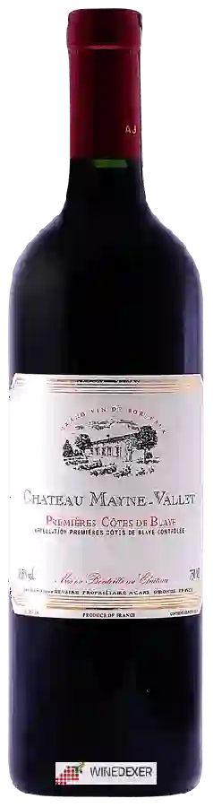 Château Mayne-Vallet - Premières Côtes de Blaye