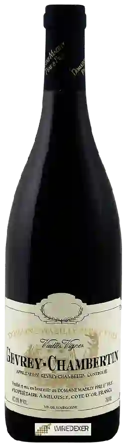 Domaine Mazilly Père & Fils - Vieilles Vignes Gevrey-Chambertin Domaine Mazilly Père & Fils - Vieilles Vignes Gevrey-Chambertin