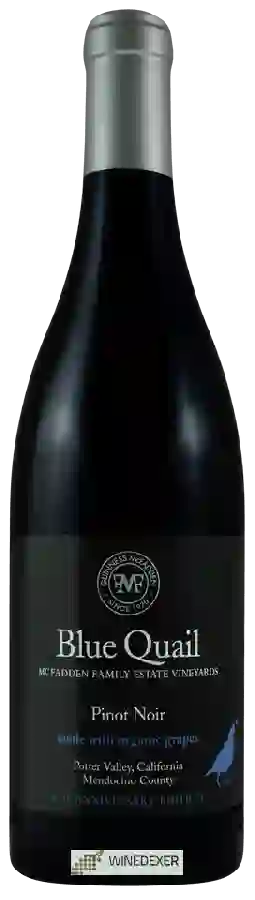 Winery McFadden Vineyard - Blue Quail Pinot Noir Winery McFadden Vineyard - Blue Quail Pinot Noir