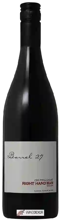 Winery McPrice Myers - Barrel 27 Right Hand Man Syrah