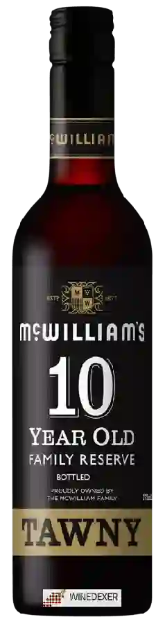 Winery McWilliam's - Family Reserve 10 Year Old Tawny