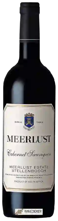Winery Meerlust - Cabernet Sauvignon Winery Meerlust - Cabernet Sauvignon