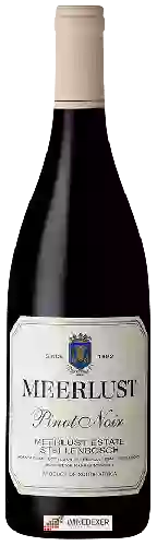 Winery Meerlust - Pinot Noir