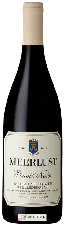 Winery Meerlust - Pinot Noir Winery Meerlust - Pinot Noir