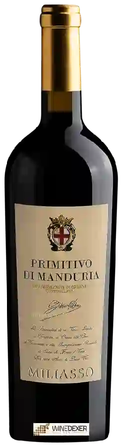 Winery Miliasso - Private Collection Primitivo di Manduria Winery Miliasso - Private Collection Primitivo di Manduria