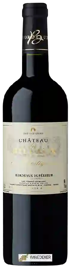 Château Les Millaux - Prestige Bordeaux Supérieur Château Les Millaux - Prestige Bordeaux Supérieur