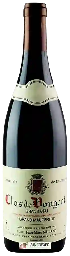 Winery Jean-Marc Millot - Clos de Vougeot Grand Cru 'Grand Maupertui'