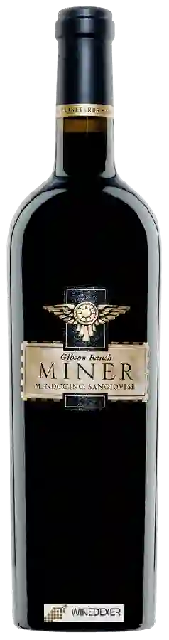 Winery Miner - Gibson Ranch Sangiovese Winery Miner - Gibson Ranch Sangiovese
