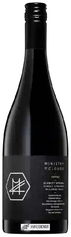 Winery Ministry of Clouds - Blewitt Springs Shiraz