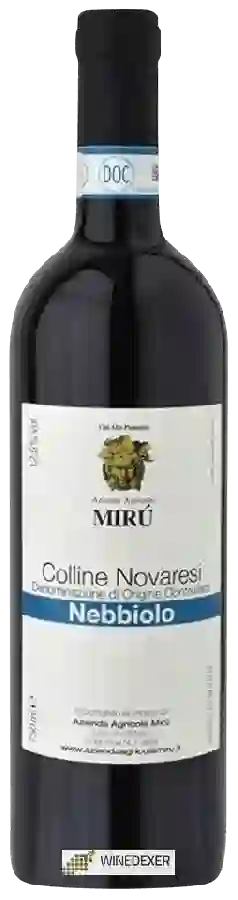 Winery Miru - Colline Novaresi Nebbiolo Winery Miru - Colline Novaresi Nebbiolo