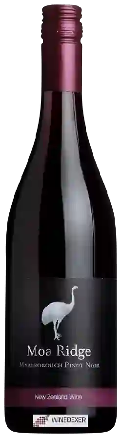 Winery Moa Ridge - Pinot Noir Winery Moa Ridge - Pinot Noir