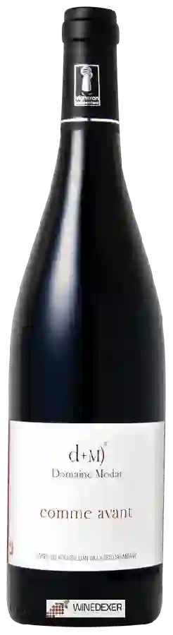 Domaine Modat - Comme Avant Côtes du Roussillon Villages