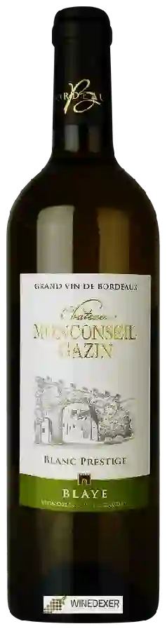 Château Monconseil-Gazin - Blaye Blanc Prestige