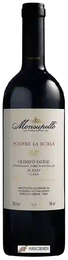 Winery Monsupello - Podere la Borla Rosso Winery Monsupello - Podere la Borla Rosso