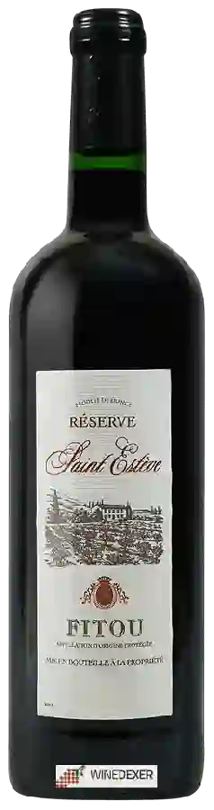 Winery Mont Tauch - Réserve Saint Estève Fitou Winery Mont Tauch - Réserve Saint Estève Fitou