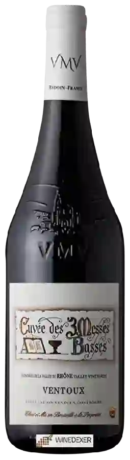 Winery Mont Ventoux - Cuvée des 3 Messes Basses Ventoux