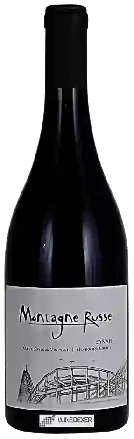 Winery Montagne Russe - Alder Springs Vineyard Syrah