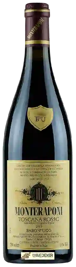 Winery Monteraponi - Baron' Ugo Toscana Rosso Winery Monteraponi - Baron' Ugo Toscana Rosso