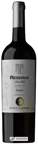Winery Montes Toscanini - Reserva Familiar Syrah