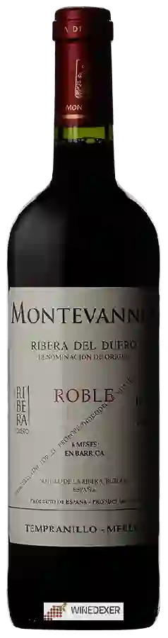 Winery Montevannos - Roble Winery Montevannos - Roble