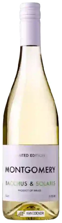 Winery Montgomery - Limited Edition Bacchus - Solaris Winery Montgomery - Limited Edition Bacchus - Solaris