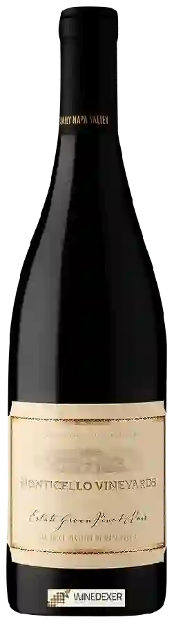 Winery Monticello Vineyards - Pinot Noir Estate Grown Winery Monticello Vineyards - Pinot Noir Estate Grown