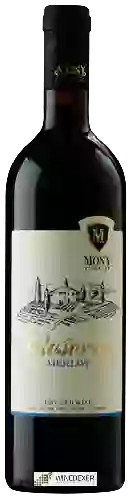 Winery Mony Vineyard - Reserve Merlot